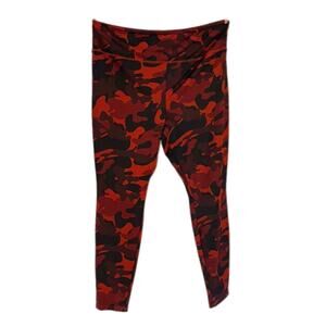 Wild Fable XXL Black & Red Camo Print Leggings